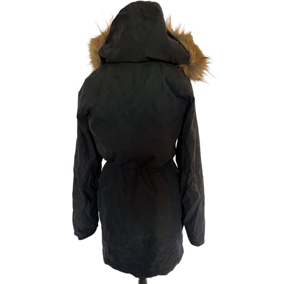 Abercrombie & Fitch Hooded Jacket | Black with Removable Liner - Picture 2 of 16